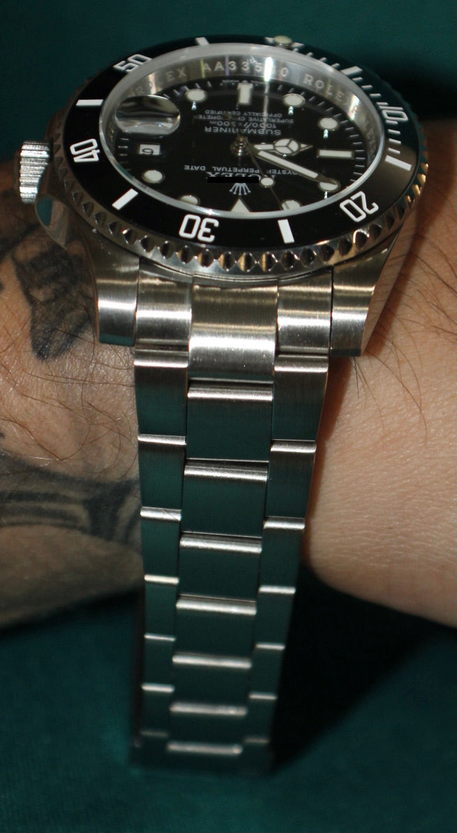 Silver High Roller Watch