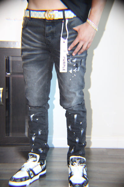 Jet Black 33s – Street Paint Denim