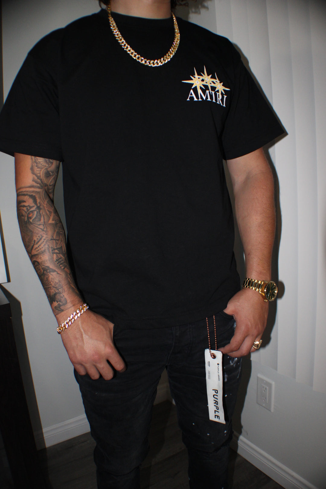 Star T-Shirt ( Black )