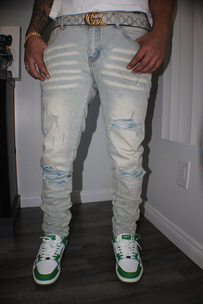 Blue Rip Jeans