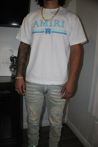 Blue Trident Logo T-Shirt