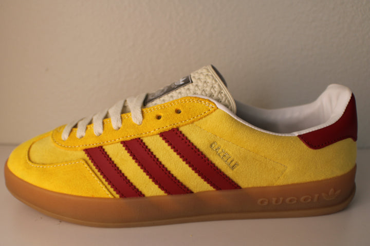 Red and Yellow Designar Adidas