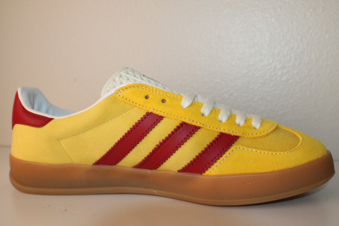 Red and Yellow Designar Adidas