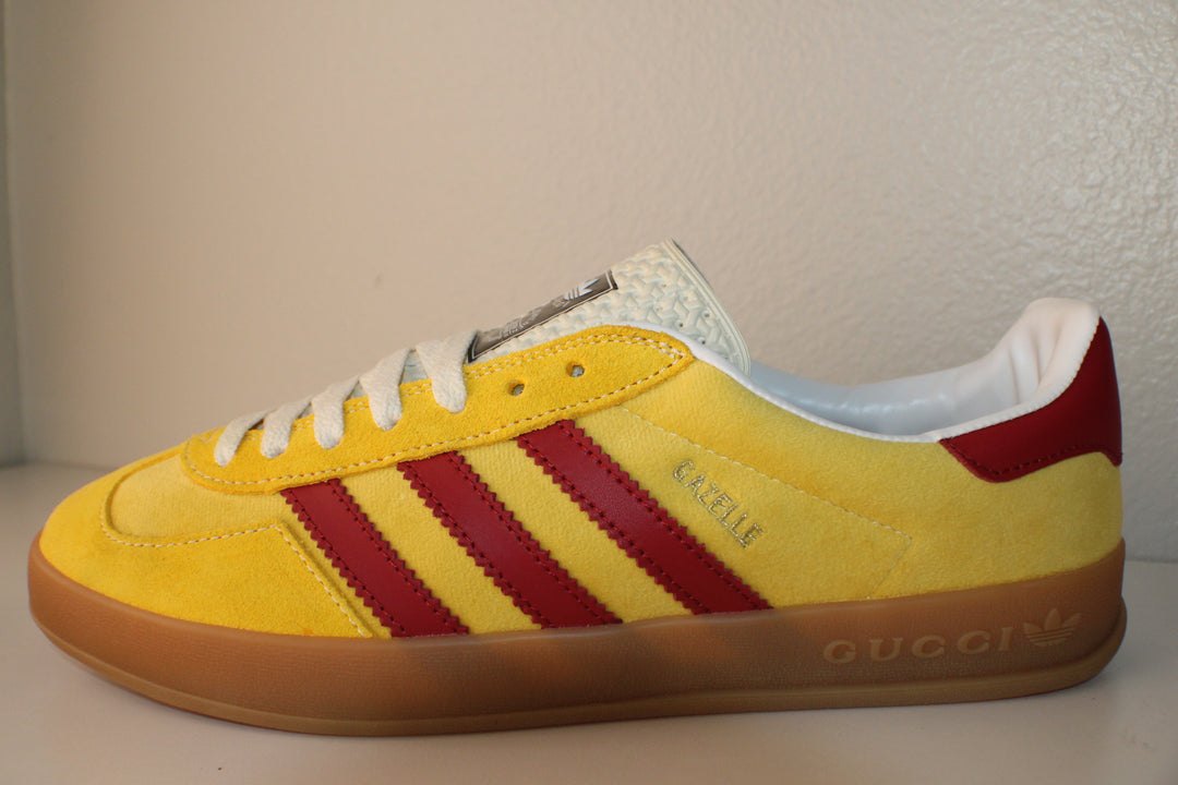 Red and Yellow Designar Adidas