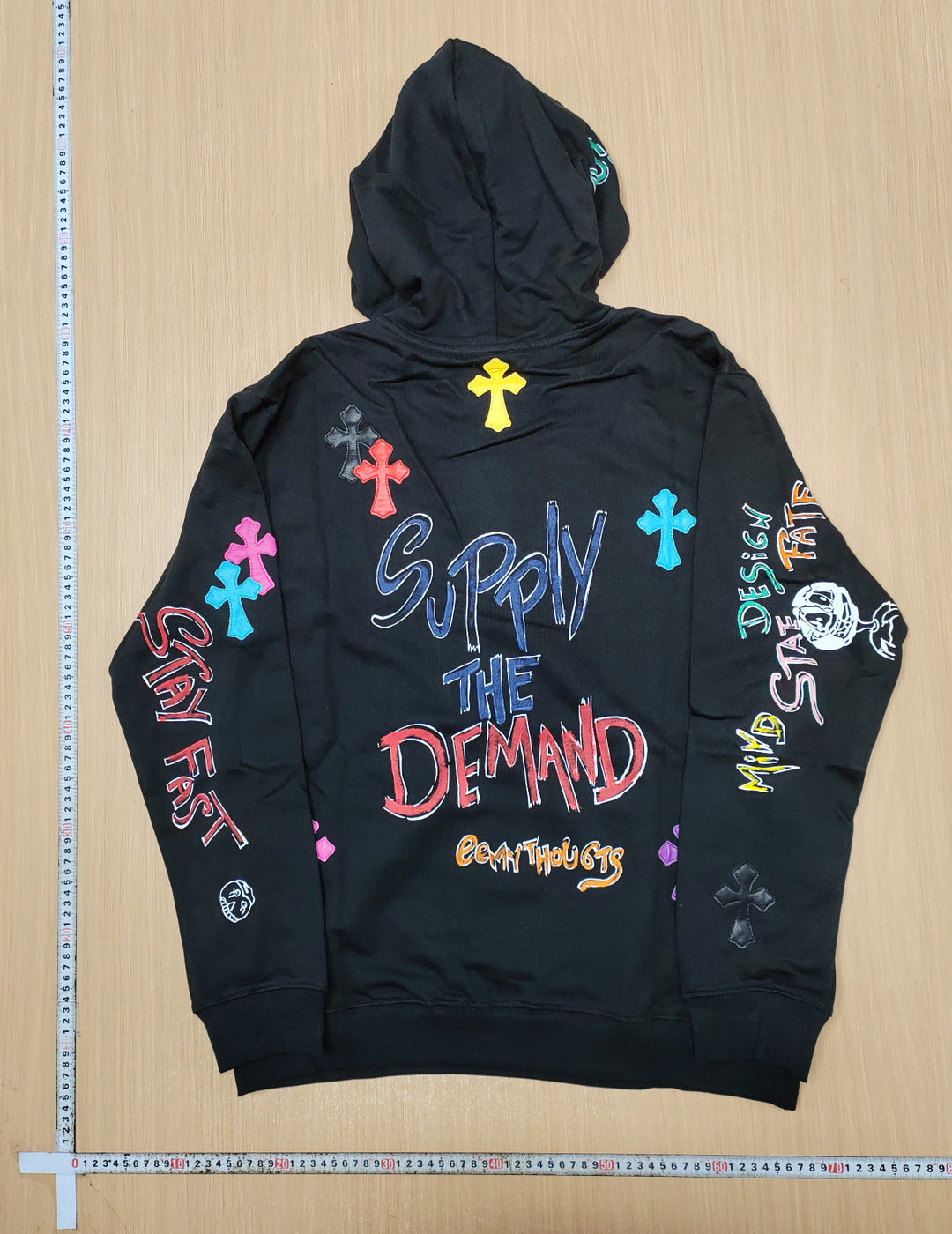 Supply and Demand Cross Hoodie